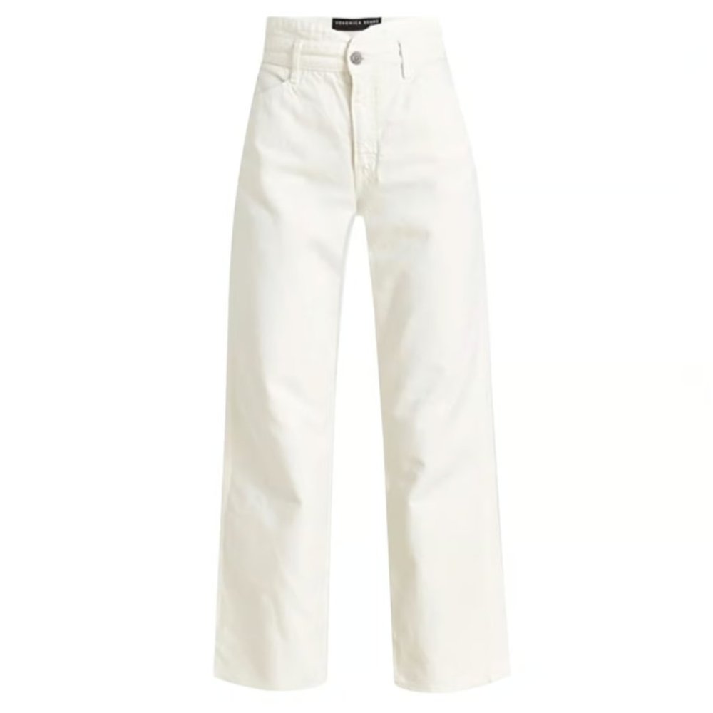 Veronic Beard Blake Jeans in Ecru Sz 25